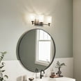 thumbnail image 5 of 45574BK Kichler Lighting Shailene - 3 Light Bath Vanity Approved for Damp Locations - with Transitional inspirations - 8.25 inches tall by 21 inches, 5 of 10
