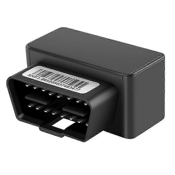 OBD GPS Tracker Car Tracker Realtime Tracking Voice Monitor Mini GPS Locator Shock & Plug-Out Alarm APP Black
