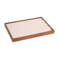 thumbnail image 3 of hengtong Jewelry Organizer Tray Compartments Suede Velvet for Bracelets Necklace Home Beige, 3 of 9
