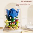 thumbnail image 3 of Bloques de construcción Juguetes de flores compatibles con Lego Puzzle Ensamblado Partículas pequeñas Puesto de regalo para el Día del Niño para Niñas, 3 of 4