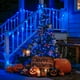 thumbnail image 3 of Cadena de luces JMEXSUSS, 100 LED, azul, 13 m, 8 modos, interior y exterior, 3 of 6