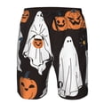 thumbnail image 3 of Fotbe Halloween Ghosts And Pumpkins Trajes de Baño Estampados para Hombre, Shorts de Verano de Secado Rápido, Ropa de Playa, Bañadores-X-Large, 3 of 6