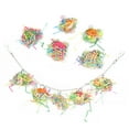 thumbnail image 3 of 10pcs Bird Hanging Cage Toys with Chain Parrots Biting Chewing Toy Accessory Colour Mixture, 3 of 15