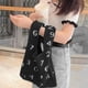 thumbnail image 4 of s de hombro para mujer de japonés, de tejido, de mano tejido, bandolera, organizador femenino, de mano, monedero negro Salvador Bolsos de hombro para mujer, 4 of 6