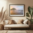 thumbnail image 3 of River To Morro Rock - Morro Bay California Photography Black Framed Wall Art Print 16 x 24 inches, 3 of 4