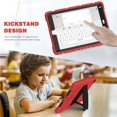 thumbnail image 5 of [PST] iPad Air 1 2 / iPad 9.7" 2017 2018 / Pro 9.7" Defender Armor Kickstand Case, Heavy Duty Military Grade Rugged Protective Shockproof Hard Case Cover with Kickstand, 5 of 5