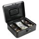 thumbnail image 1 of Caja Fuerte de Acero Xydled Negro Grande con Cerradura de Combinación y Bandeja Extraíble para Moned, 1 of 8