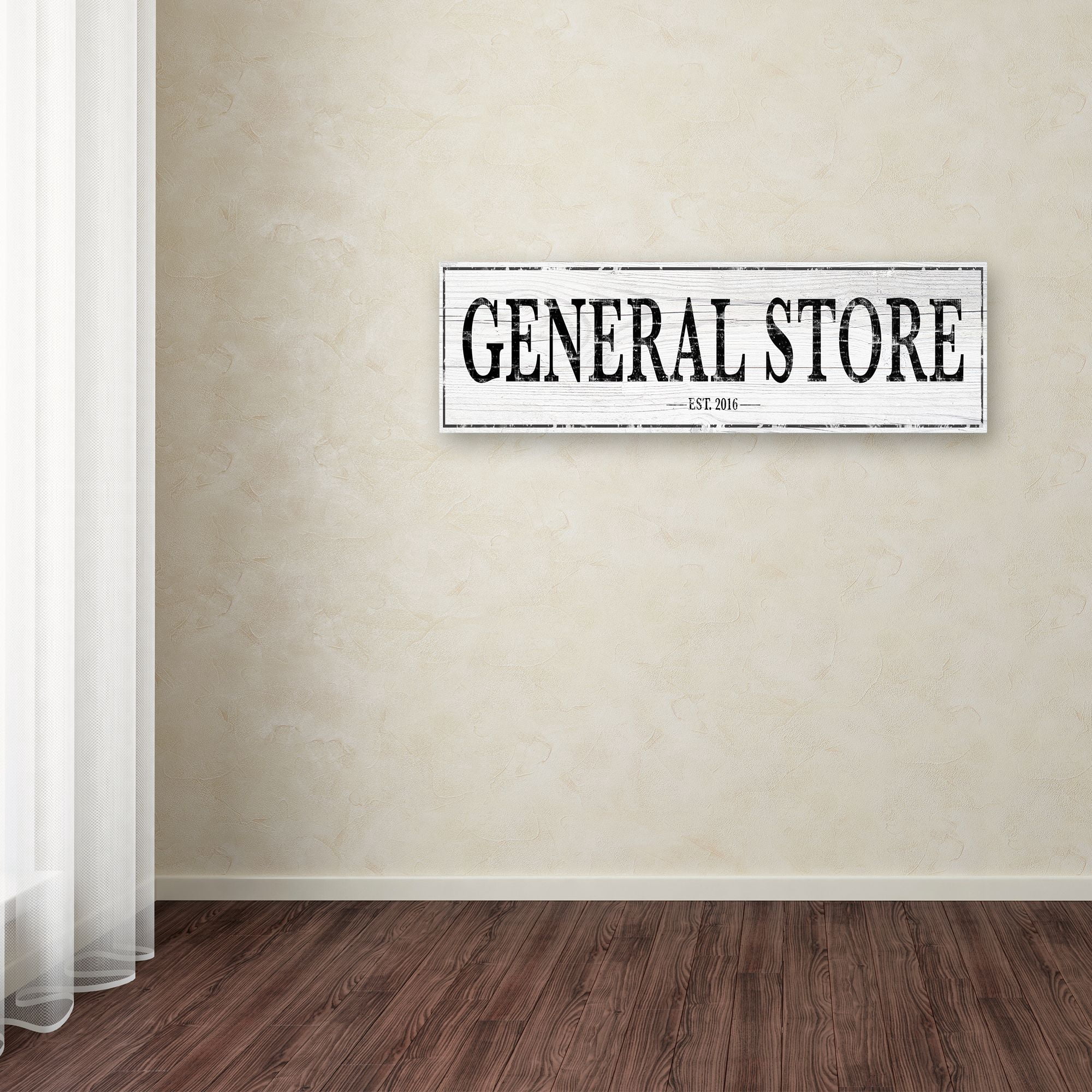 Trademark Fine Art 'General Store' Canvas Art by ALI Chris