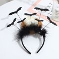 thumbnail image 3 of Banda para el pelo de murciélago de cinco cabezas para Halloween, accesorios divertidos para el cabello, decoración de ambiente para fiesta de carnaval, Festival de fantasmas, 2023, 3 of 4