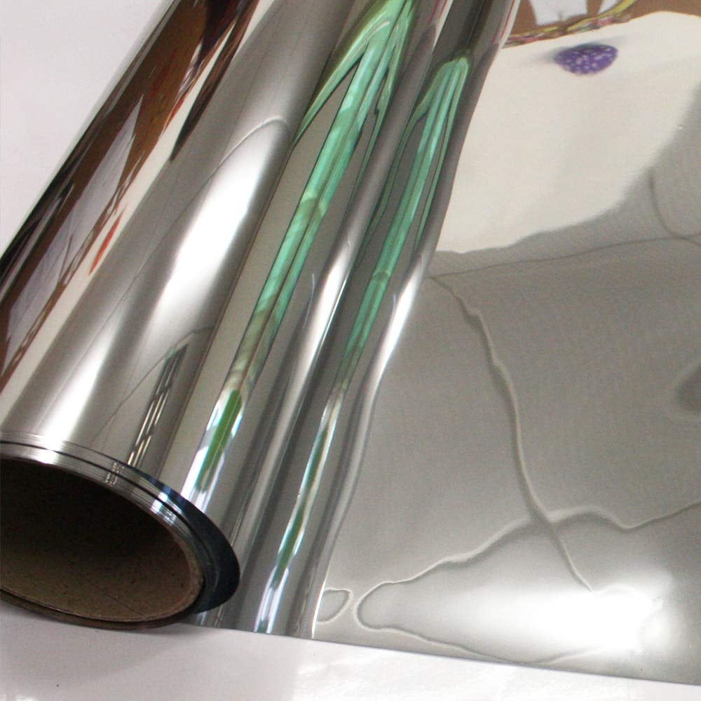 usauto One Way Mirror Privacy Mirror Reflective Solar Window Film,UV Rejection Sun Block Effect