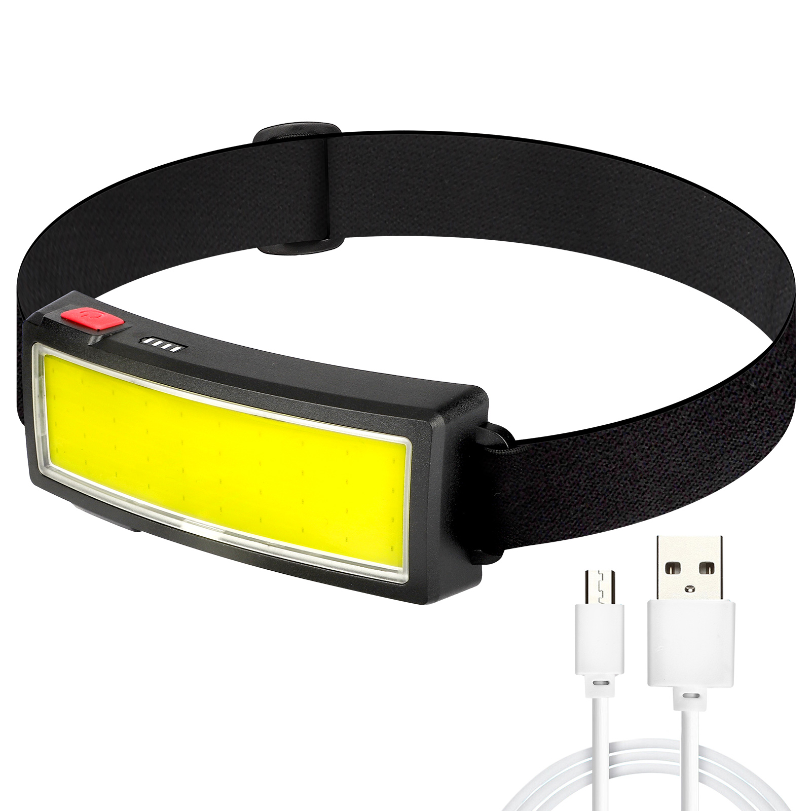 Details about  / Waterproof Headlight Head Torch Super Bright LED USB Rechargeable Headlamp Fish