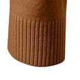 thumbnail image 6 of JUUYY Men's Turtleneck Sweater Long Sleeve Slim Fit Solid Color Knitted Warm Winter Casual Comfortable Base Layer Tops Pullover Brown XL, 6 of 8