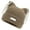 Khaki, variant on Cats Ear Knitted Hat Tassels Letter Decration Hat Foldable Fuzzy Winter Hat for Youthful Stylish Look