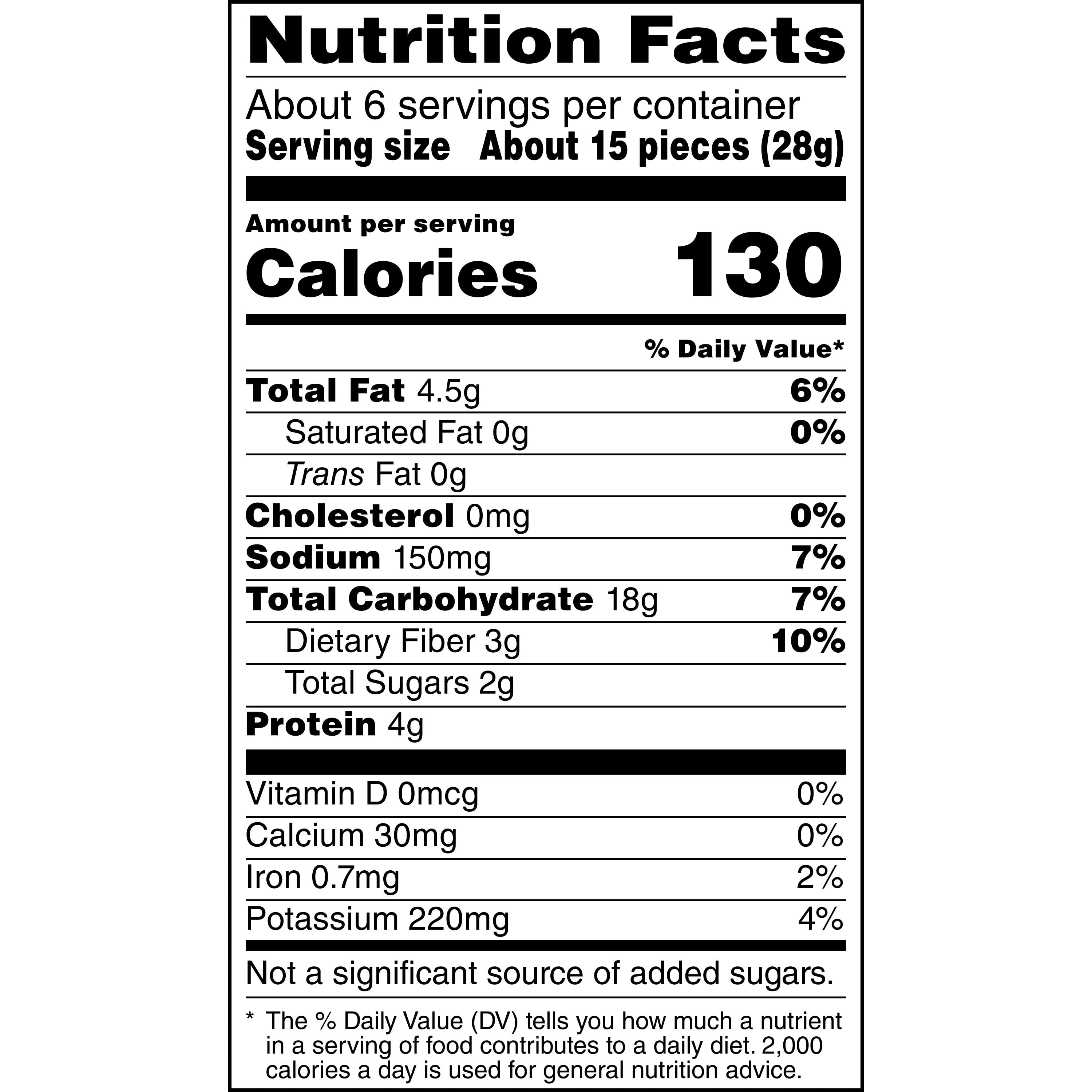 Off The Eaten Path, Chickpea Veggie Crisps, 6.25 oz Bag