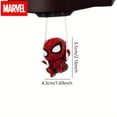 thumbnail image 4 of Spider-Man Hanging Car Ornament by UME, Durable Plastic Rearview Mirror Decoration, Cute Personality Superhero Automobile Accessory, Ideal Birthday Gift - 1PC, 4 of 5