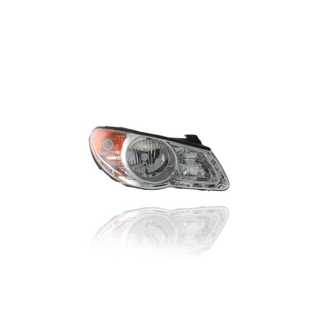 Headlight Assembly - Compatible/Replacement for '07-09 Hyundai Elantra Sedan - Halogen - Right Hand - Passenger - 921022H050