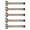 Bronze, variant on LEIUOXI 5 Pack Door Stoppers, 5.9 Inch Heavy Duty Stainless Steel with Rubber Tip Bumper, Wall Protection for Soundproofing