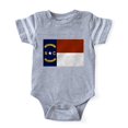 thumbnail image 1 of CafePress - North Carolina Flag - Cute Infant Baby Football Bodysuit, 1 of 1