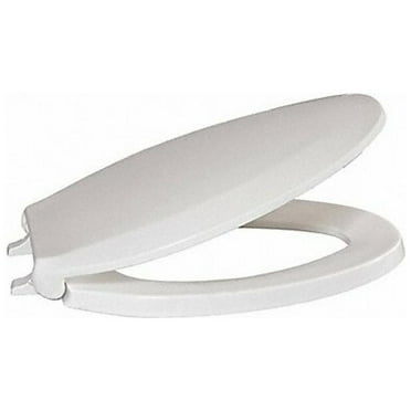 Centoco Toilet Seat,Elongated,White,SS GR800STSFE-001