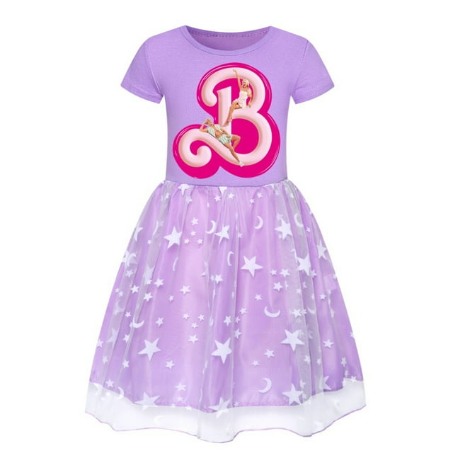 Barbie Girl Dress, Rainbow Lace Dress