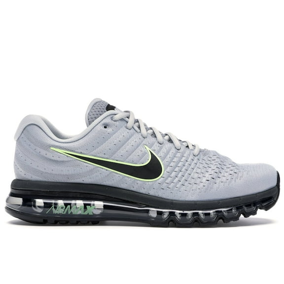 Nike Men's Air Max 2017 Wolf Grey Black Volt Running Shoes, from StockX