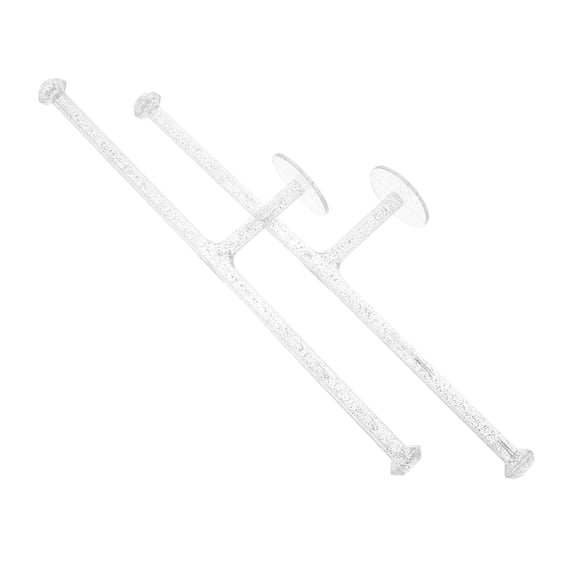 Soimiss 2Pcs Multifunctional Adhesive Headband Holder Stand for Wall Storage