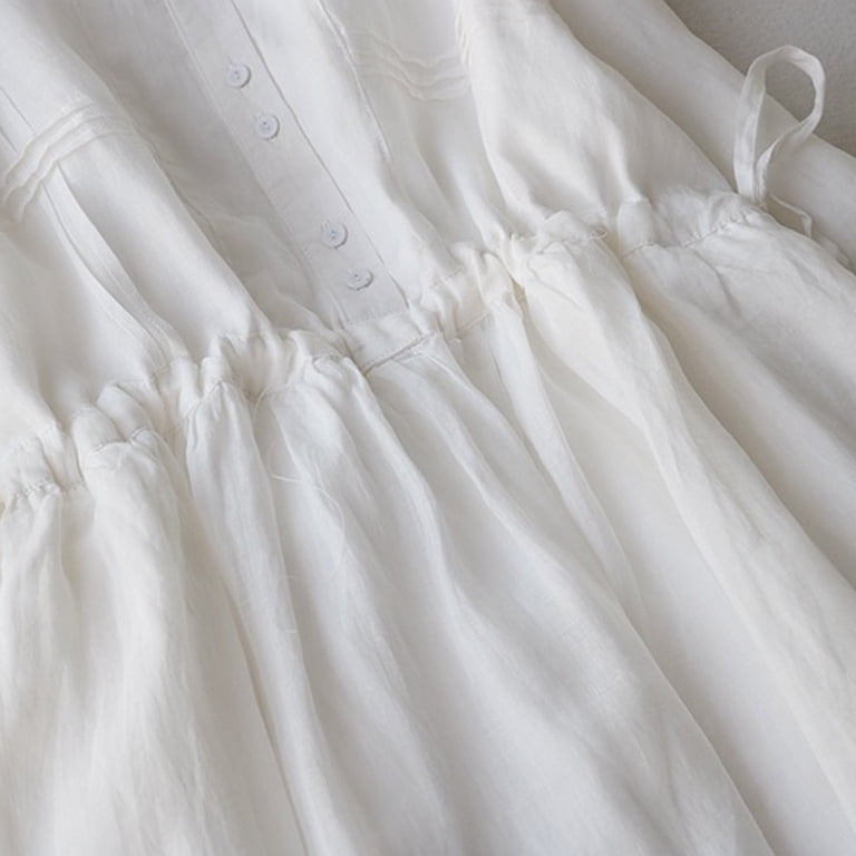 chinese dress ladies Raegan Pearl White Jacquard Ruched Maxi Dress Xs / US 2