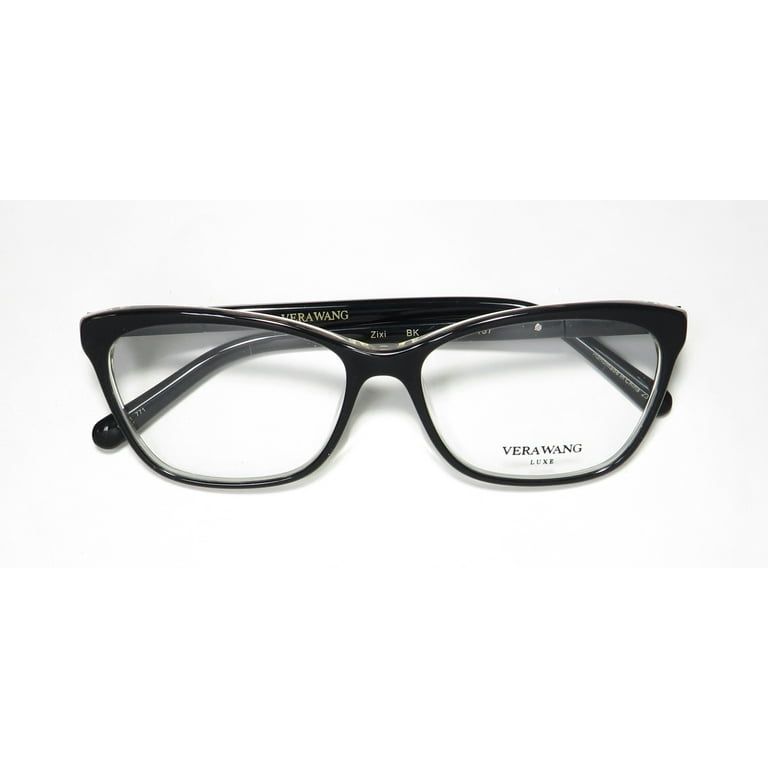 NEW VERA WANG LUXE ZIXI WOMENS/LADIES CAT EYE FULL-RIM BLACK NEW VERA WANG LUXE ZIXI WOMENS/LADIES CAT EYE FULL-RIM BLACK