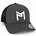thumbnail image 3 of Discraft Paul McBeth PM Logo Snapback Trucker Disc Golf Hat - Gray, 3 of 3