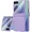 Purple, variant on Case for Samsung Galaxy Z Flip 7, Hinge Protection, Built-in Screen Protector, Wireless Charging, Shockproof, Slim Rugged Phone Protective Case for Galaxy Z Flip 7