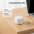 thumbnail image 3 of Mini Sound Machine for Baby Kids Adult: Portable White Noise Machine with 10 Non Looping Natural Soothing Sounds & 7 Color Night Lights, Brown Noise Machine for Pet, 3 of 7