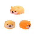 thumbnail image 1 of LUVCLS Juguete de bola de harina para amasar con forma de animal Shiba Inu que descomprime y exprime, 1 of 1