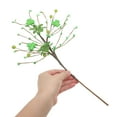 thumbnail image 3 of IBASETOY Green Four Leaf Shamrock Decoration Artificial Plant for St Patricks Day Home Decor, 3 of 7