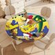 thumbnail image 4 of El show de Quick Draw McGraw-theme Fitted Round Tablecloths Elastic Edged Table Covers Waterproof Table Cloth for Kitchen Holiday Party Tables Decor 150cm, 4 of 6