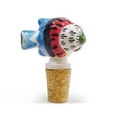 thumbnail image 1 of Vinotemp EP-CRSTOP08 Epicureanist Fish Ceramic Bottle Stopper, 1 of 1