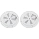 thumbnail image 1 of 2pcs 316 Stainless Steel Boat Marine Air Vent Louver Round Butterfly Air Vent Plate with Side Knob, 1 of 4