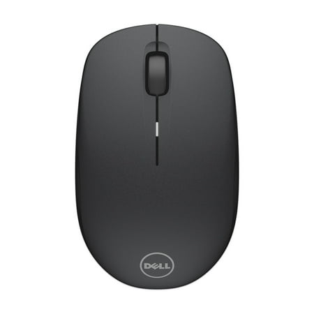 Dell Wireless Mouse WM126, 1000 DPI, 3 Buttons, USB Wireless Receiver, 1 AA Battery Black