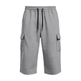 thumbnail image 4 of Dresfit Mens Cargo Shorts Baggy Long Shorts Summer 2026 Multi Pockets Drawstring Work Short Pants Stretch Big and Tall Solid Fishing Bermuda Shorts 3XL, 4 of 9