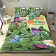 thumbnail image 1 of Diarios de la Gota de Rocío Conjunto de sábanas temático, trío de piezas, cómodo y amigable con la piel, diseño único, regalo de decoración para el hogar para familiares, amigos y fans,140cm *210cm, 1 of 6