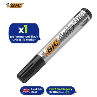 Zebra Pen PM-701 Stainless Steel Permanent Marker, Fine Bullet Tip