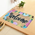 thumbnail image 6 of Welcoming Spring Door Mat, Anti-Slip Indoor/Outdoor Carpet, Seasonal Front Door Decor, Colorful Spring Welcome Mat for Home and Garden, 6 of 6