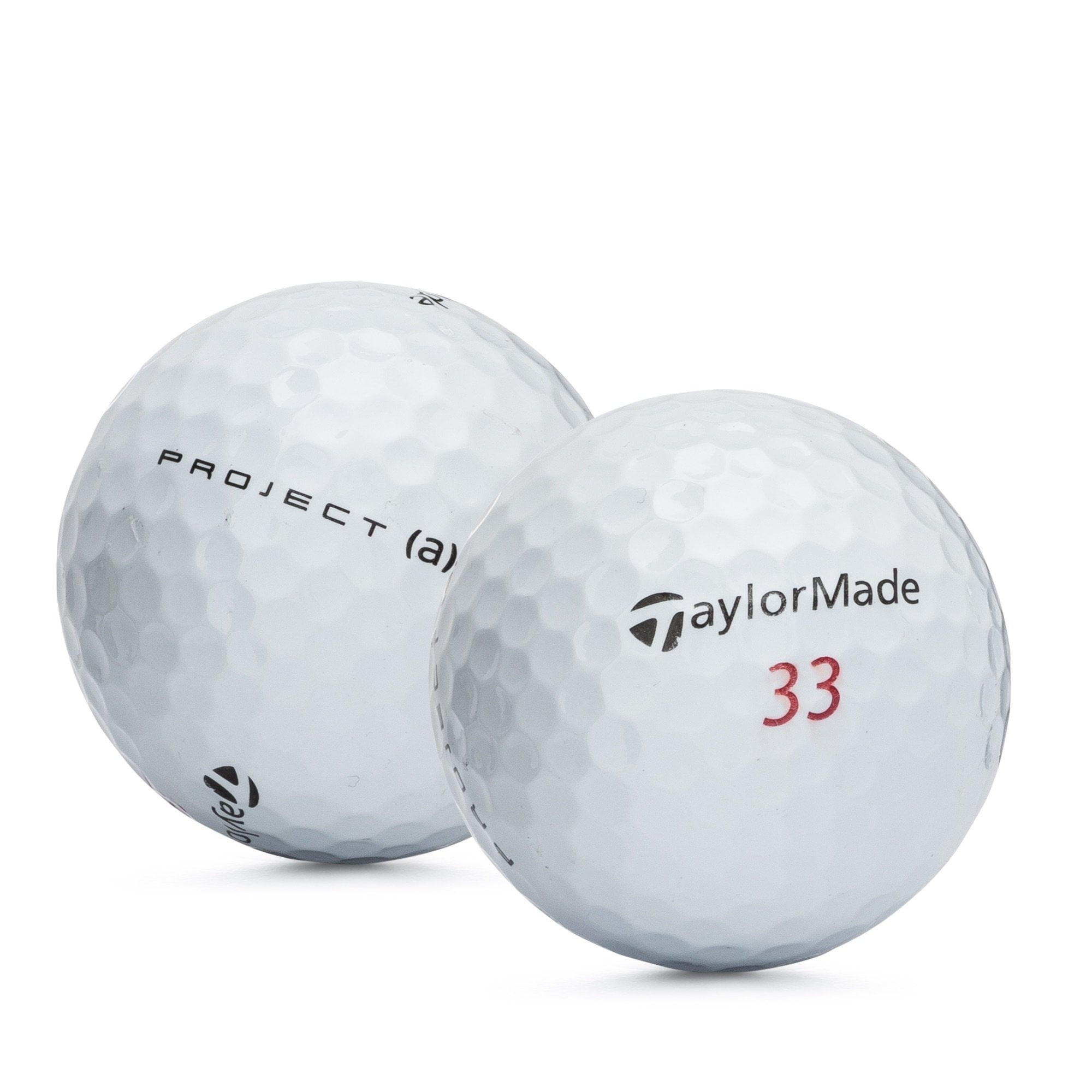 Taylor Made Golf Balls TaylorMade Project (a) Golf Balls, Used, Mint Quality, 12 Pack