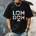 thumbnail image 4 of Men's Short Sleeve Graphic T shirt Collection Summer New Trend Fashion Sweatshirt Loose Fit for Big and Tall Men Shirts, 4 of 5