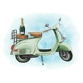 thumbnail image 3 of Popp, Grace 24x20 Black Modern Framed Museum Art Print Titled - Venice Voyage I, 3 of 5