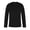 #JIE 10 Black, variant on Men's Cotton Long Sleeve Shirts Crewneck Basic Tee Fall Moisture Wicking Casual T Shirts,Dark Gray M