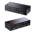 thumbnail image 1 of Extensor USB HDMI, acceso AV 4K, 60 Hz, 1080p sobre Cat6, 100 m, 1 of 8