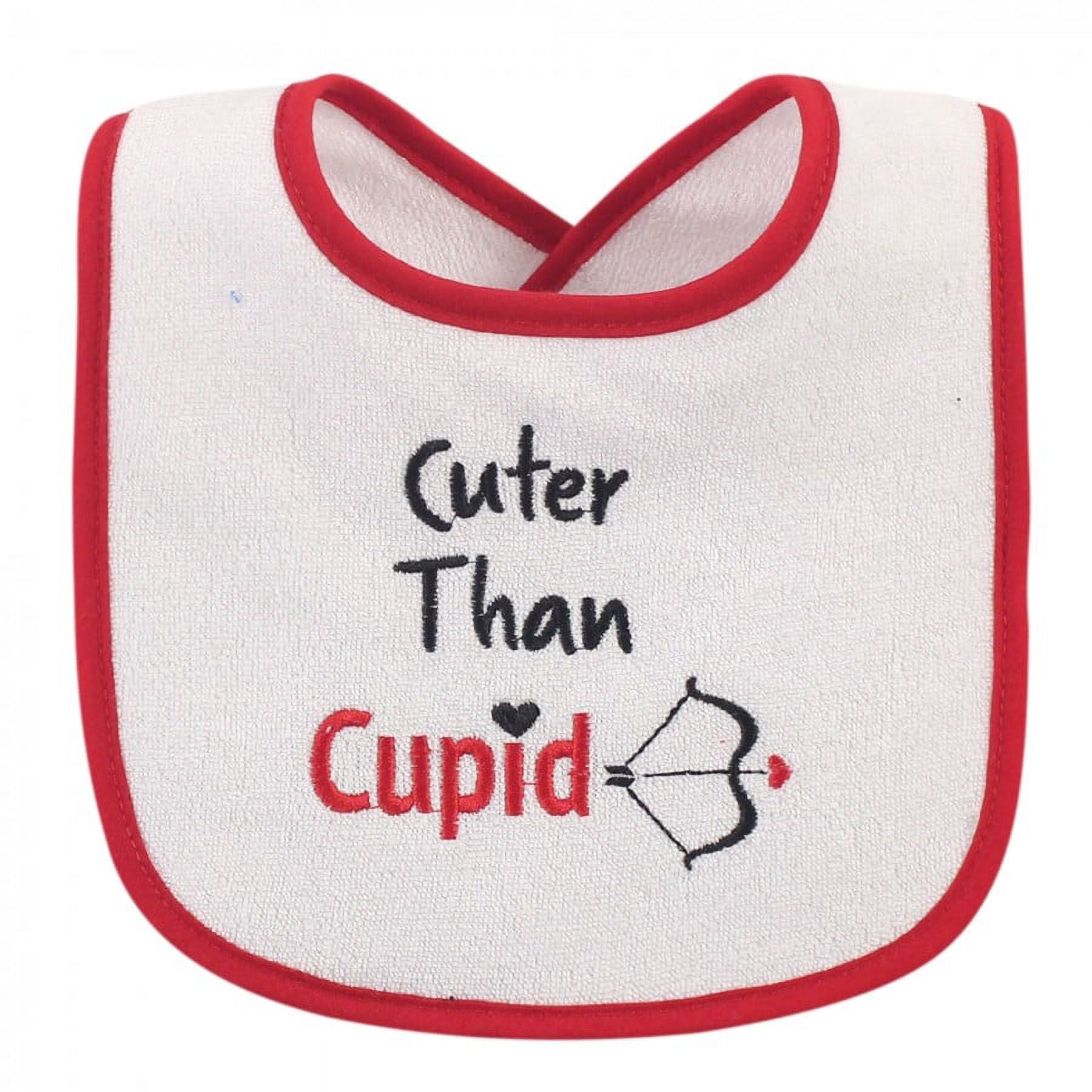 Hudson Baby Infant Cotton Terry Drooler Bibs with Fiber Filling 12pk, Holiday Baby, One Size