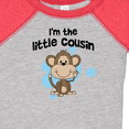 thumbnail image 4 of Inktastic I'm the Little Cousin-monkey-blu Boys Baby Bodysuit, 4 of 5