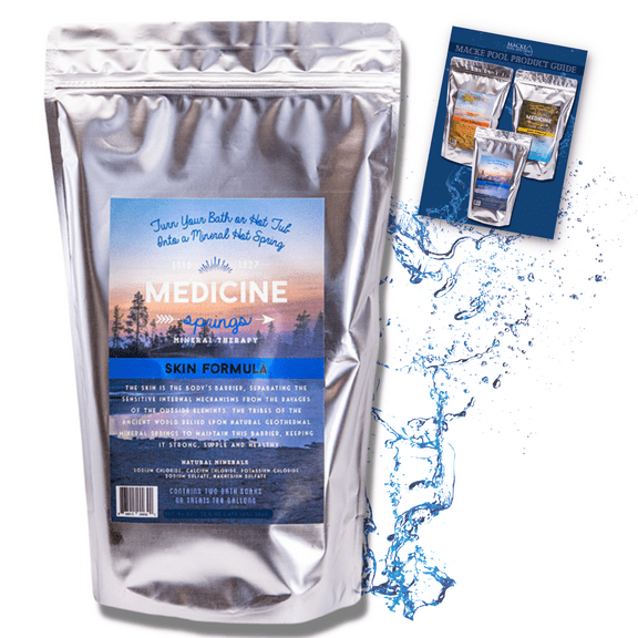 Medicine Springs Mineral Therapy Bath Salts - Skin Formula, Magnesium Enhanced Hot Spring Soak