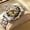 Gold Belt - Hollow Black Surface, variant on Fashion Men's Watch Luminous Waterproof Hollow Steel Band Quartz Watch Fashion Men's Watch Business Trendy Wristwatch Men's Watch Men